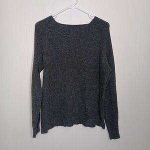 ONLY Onlrica Life Sweater Womens Size L Dark Gray Long Sleeve Pullover Knt Noos